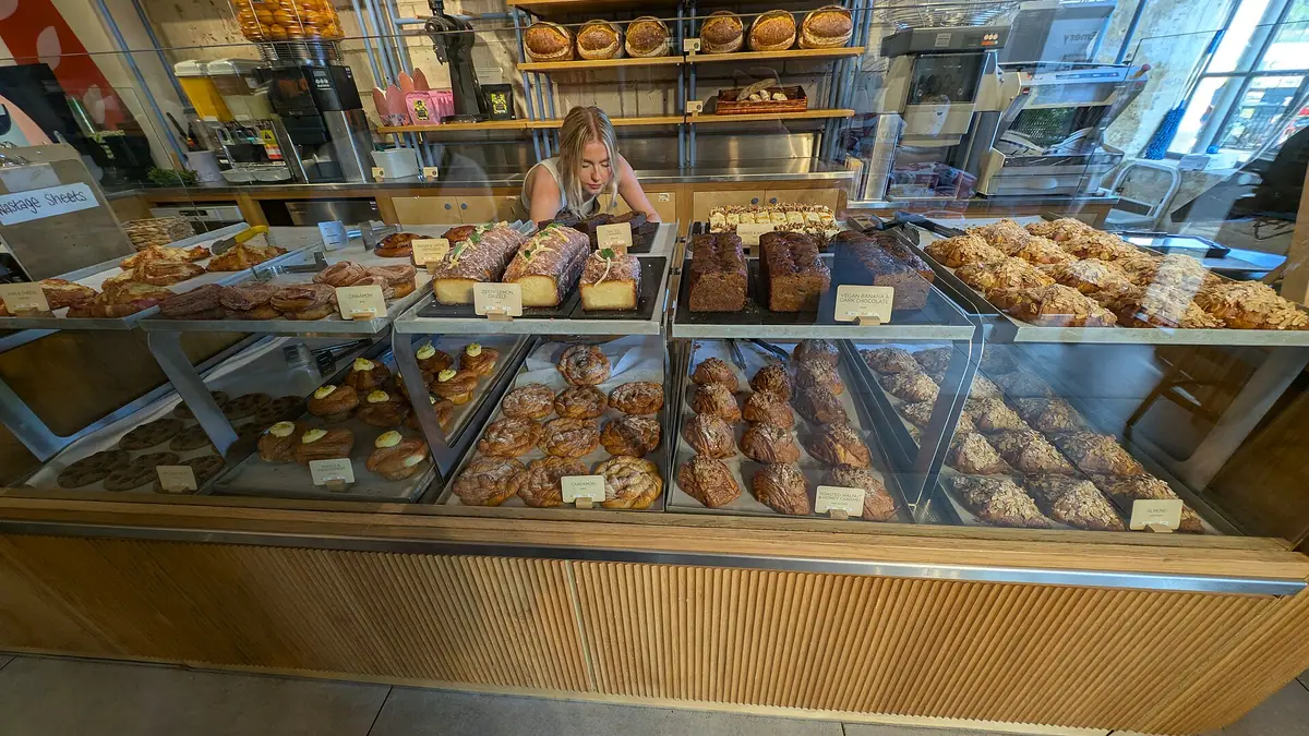 Adam’s – bakery in Bedlington town centre